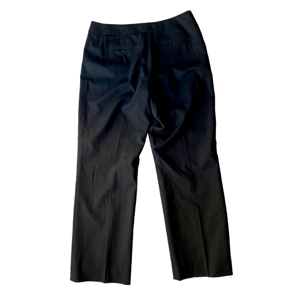 Pendleton Women's 98% Virgin Wool Straight Leg lined Pants Black 14